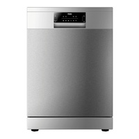 Haier HDW13G1X 13 Place Setting Free Standing Dishwasher (S/Steel)