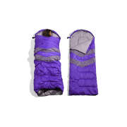 Purple Micro Compact Thermal Sleeping Bag Lightweight Portable Outdoor