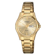 Citizen ladies  gold plated watch 