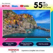 Konka 55in 667 Series UDL55MP667ANT UHD L.E.D TV