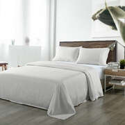 Comfort Blended Bamboo Sheet Set Light Grey King Size Bedding Set