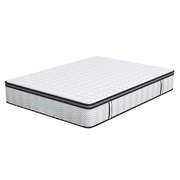 Ergopedic Pocket Spring Mattress Single Size Plush Comfort Bed Support