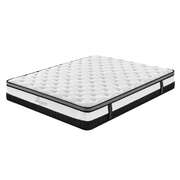 Orthopedic Euro Top Pocket Spring Mattress Queen Size Medium Firm Bed