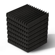 Acoustic Foam 40pcs Sound Absorption Proofing Panel Studio Wedge