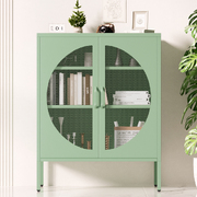 Buffet Sideboard Metal Cabinet - ELSA Green