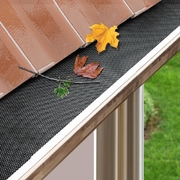 20x Gutter Guard Guards Aluminium Leaf Mesh Roof Tiles 100x20cm Brush DIY Deluxe Garden 20M