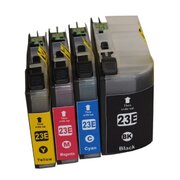 LC-23E Premium Inkjet Cartridge Set (4 Cartridges) 