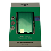 Worlds Slimmest Powerbank 1300mAH - Mint 