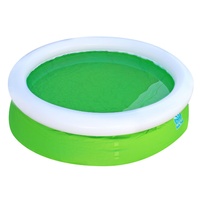 Green Inflatable Round Kids Pool 122 x 35cm 