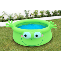  Green Frog Inflatable Pool 175 x 62cm