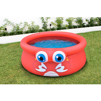 Red Crab Inflatable Pool 175 x 62cm