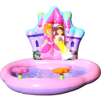Pink Princess Inflatable Pool 148 x 128 x 97cm  