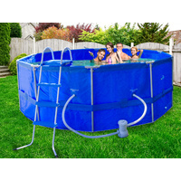 Above Ground Round Frame Pool with Ladder 457 x457 x 122cm  