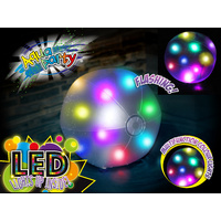 Inflatable Pool Float Beach Ball with LED Lights 42cm  