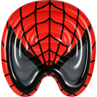 Inflatable Pool Float Spiderman Mask Air Lounge  140x137x26cm