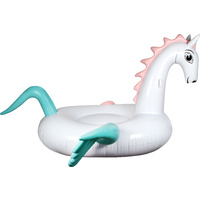 Inflatable Pool Float Giant Pastel Pegasus 256 x 256 x 137cm