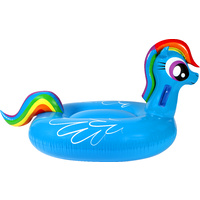 Inflatable Pool Float My Big Pony Blue 146 x 80 x 77cm 