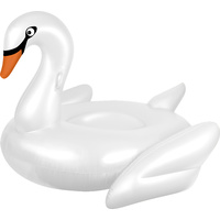 Inflatable Pool Float Elegant Giant Swan Pearl White 183 x 162 x 117cm