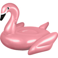 Inflatable Pool Float Elegant Giant Swan Rose Gold 182 x 145cm