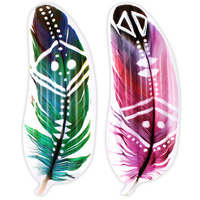 Aztec Feather Air Lounge 2asst 182.5 x 66.5 x 14cm