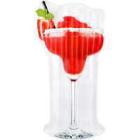 Inflatable Pool Float Giant Strawberry Daiquiri 182 x 88 x 19cm