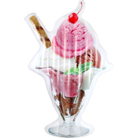 Ice Cream Sundae Pool Float Deflated lated Size 190cm Height