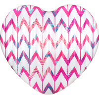 Giant Heart Pool Float Deflated lated Size 195 x 170cm