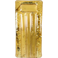 Glitter Air mat Gold Deflated Size 190 x 90cm