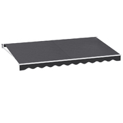 Grey Retreat Canopy - Outdoor Awning for Ultimate Shade