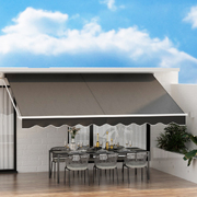Grey Retreat Canopy - Outdoor Awning for Ultimate Shade