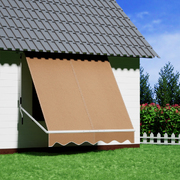 Fixed Pivot Arm Window Awning 2.1X2.1M Beige