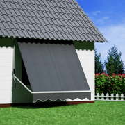 Grey Fixed Pivot Arm Window Canopy 2.1X2.1M