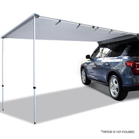 Weisshorn Car Shade Awning 2.5 x 3m - Grey