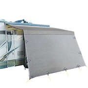 12ft Caravan Awning Fabric & Privacy Screen RV Roll Out Sun Shade 3.4M
