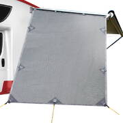 Fabric Caravan End Screen Grey