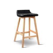 Set of 2 Weva Bar Stool - Black