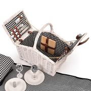 2 Person Picnic Deluxe Baskets Set