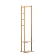 Clothes Rack Airer Bamboo Coat Stand For Home Use