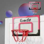 Indoor Slam Dunk: Red Sports Action with Kids Basketball Hoop
