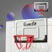 Mini Hoop Madness Wall-Mounted Black Sports Excitement