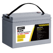 Deep Cycle Battery 12V 100Ah Box Portable Solar Caravan Camping