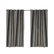 2X Blockout Curtains Grey 180CM x 213CM