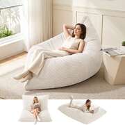 Bean Bag Chair Cover Convertible 180x140cm