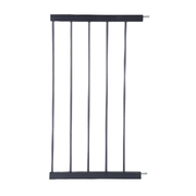 Baby Safety Gate Adjustable Pet Black 45cm Extension