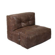 Contemporary Bean Bag Cover Chair Modular - Adjustable Height
