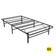 Foldable Metal Bed Frame Mattress Base Platform Air BnB King Single Size