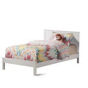 Pine Wood Kids Children Bed Frame Mattress Platform Queen Size