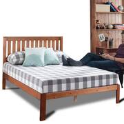 Premium Pine Wood Kids Children Bed Frame Mattress Platform Double Size