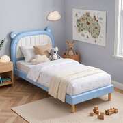 Kids King Single Bed Bear Headboard Waterproof | EXTG