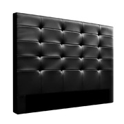 Queen Size Bed Headboard BENO Black